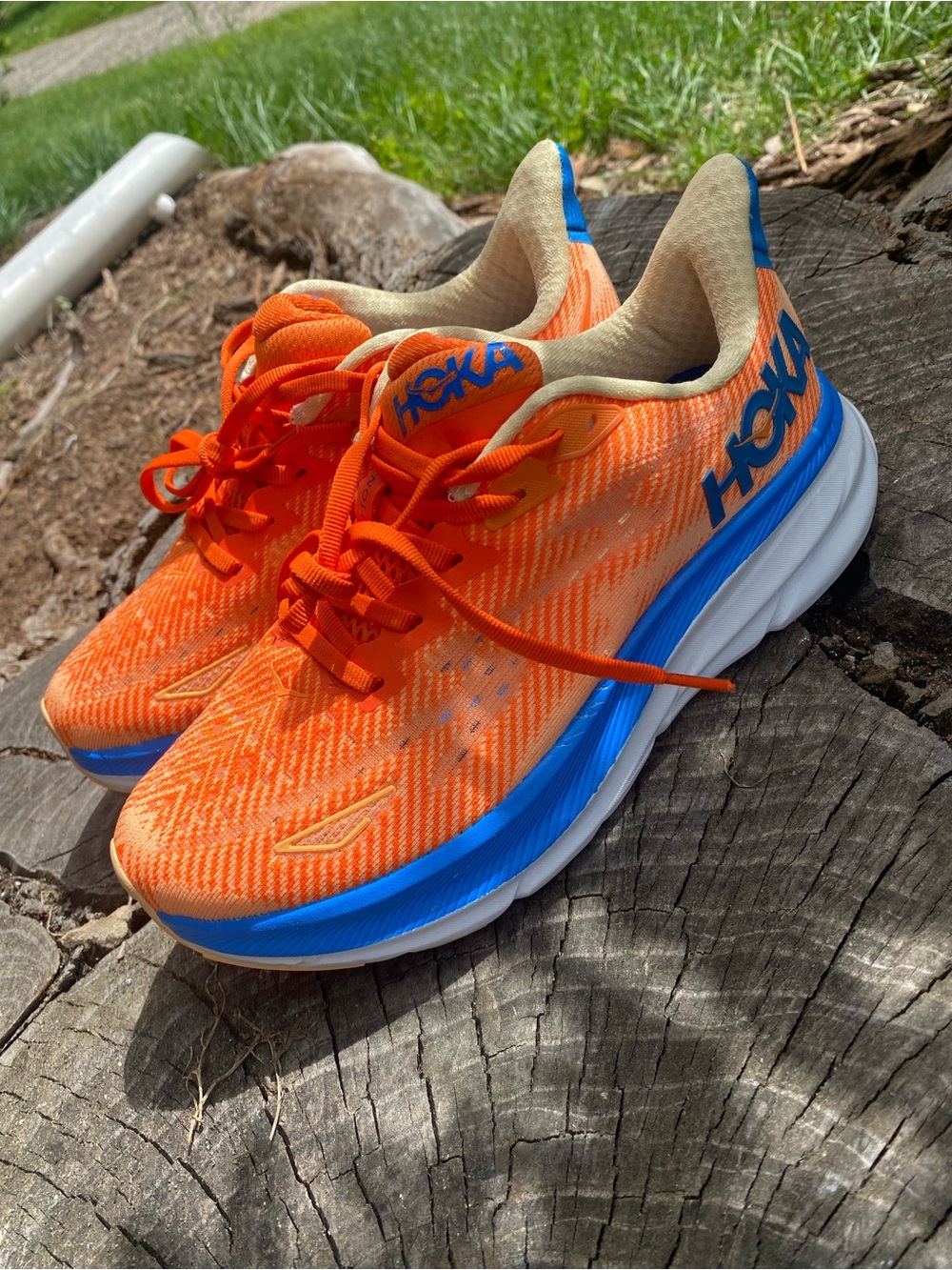 New HOKA one one Clifton 9 Running women Shoes size 6.5 - Picture 3 of 9